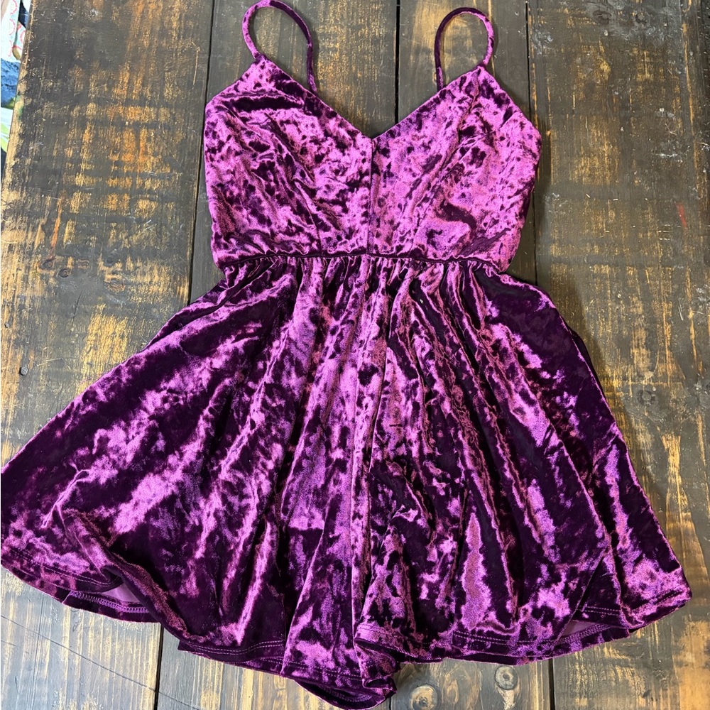 Windsor velvet romper